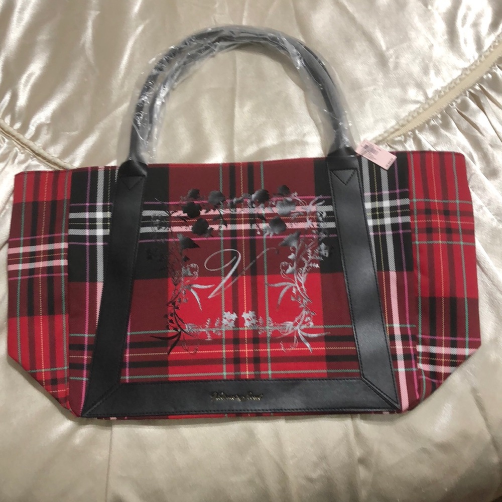 Victoria Secret Plaid Tote